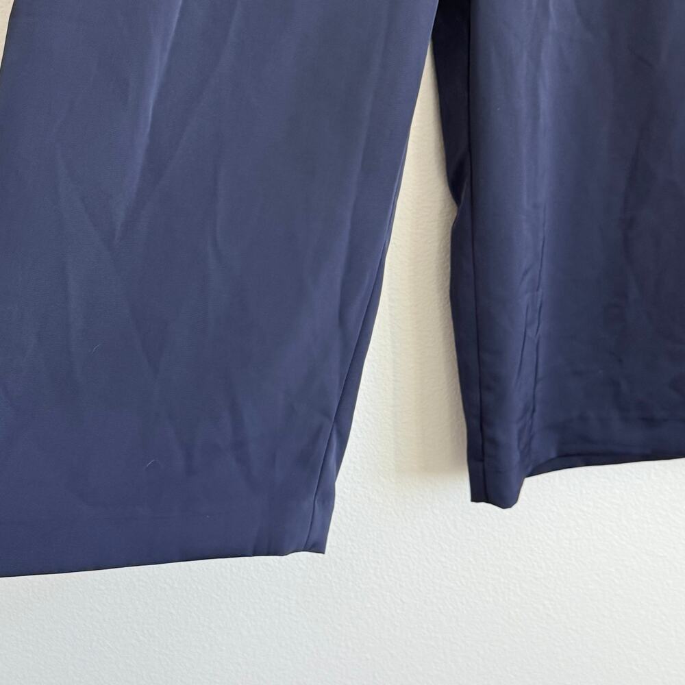 LOFT Wide Leg Pants in Navy - Picture 2 of 6